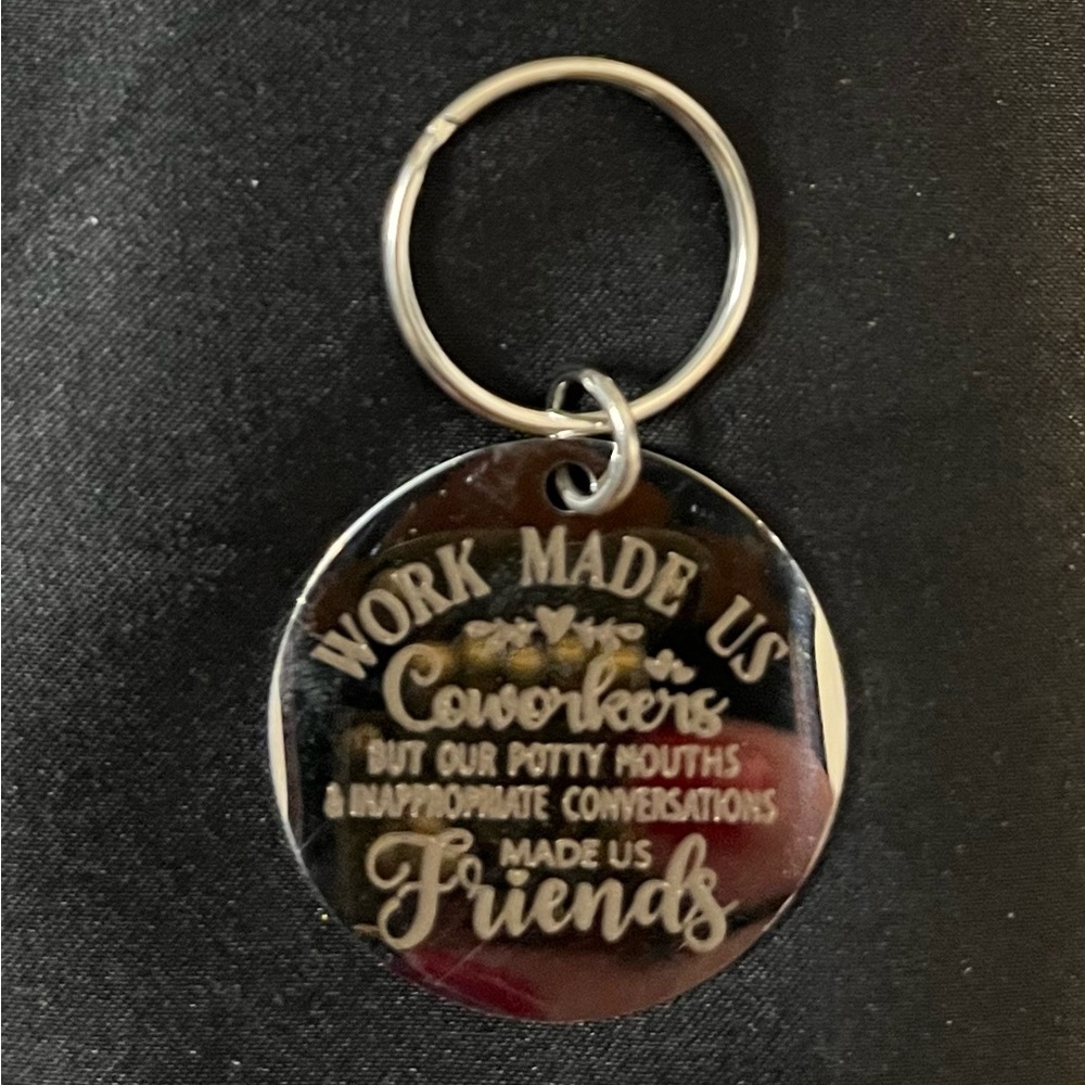 Keychain co workers / best friends
